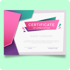gift certificate